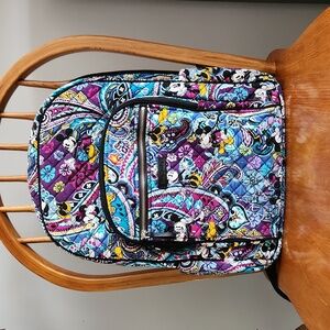 GUC - Vera Bradley Disney Backpack in Retired Mickey's Celebration Paisley